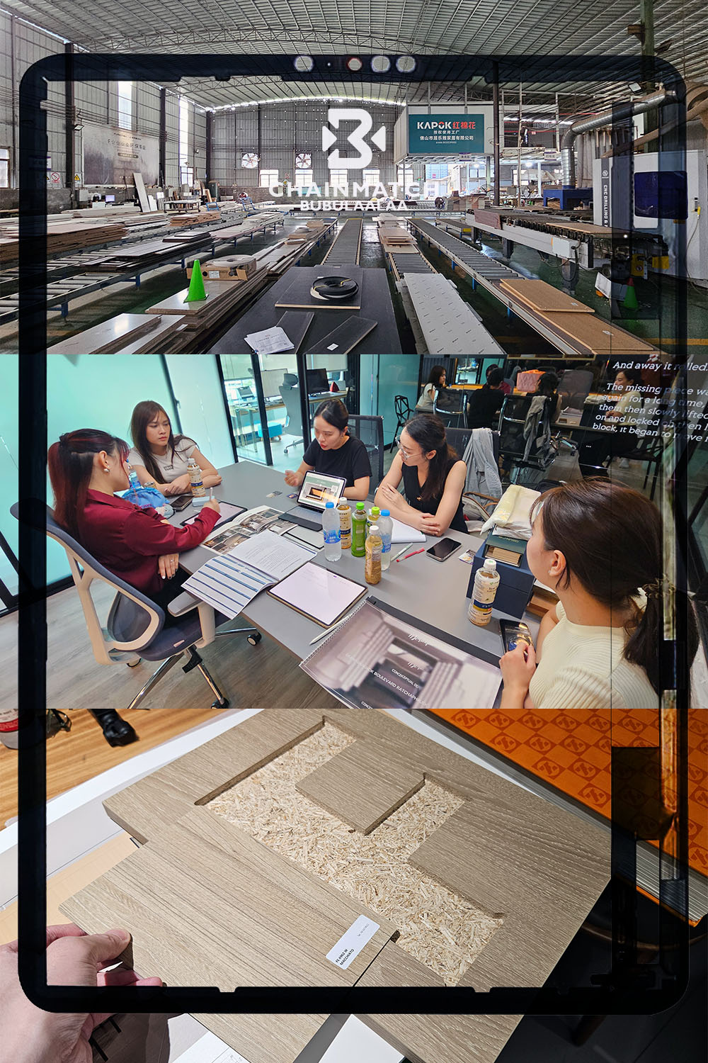 ทีม BUBULAALAA Chainmatch ลงพื้นที่ Foshan (ฝอซาน) เพื่อตรวจระบบผลิตและประเมินโรงงานจีนสำหรับงาน fit-in furniture